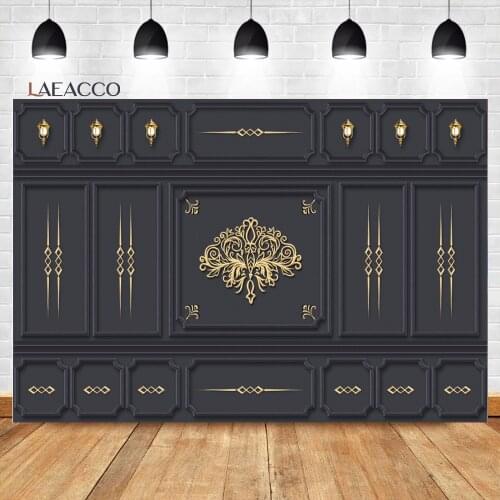 Laeacco Indoor Old Vintage Chic Decor Wall Background Wedding Birthday Photocall Baby Portrait Customized Photography Backdrops