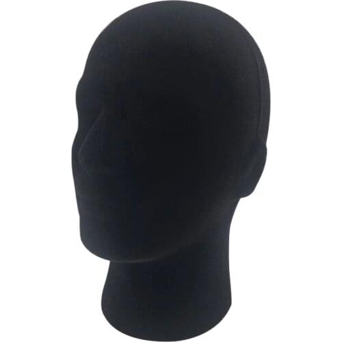 Foam Mannequin Head Model Hat Cap Wig Glasses Display Stand Rack Stable Base Shopping Mall Closet Holder Photography Prop