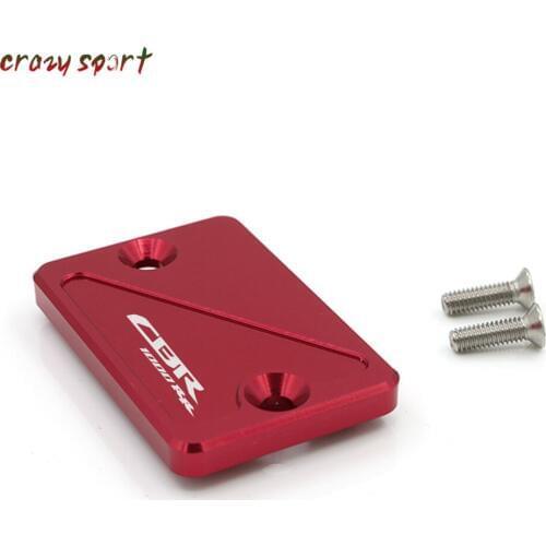 Motorcycle Parts For HONDA CBR1000RR CBR 1000RR CBR1000 RR 2004-2007 2006 Rear Brake Fluid Reservoir Cover Cap With Logo
