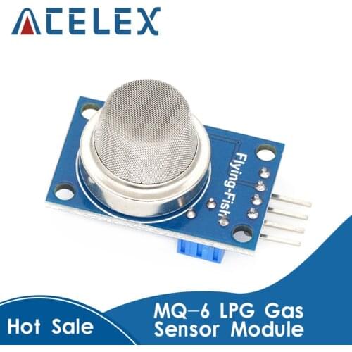MQ-6 LPG Gas Sensor Module Liquefied Propane Iso-butane Butane Combustible Gas Detection Sensor MQ6