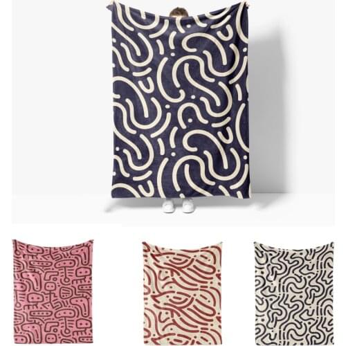 Decorative Winter Bedspread on The Bed Cover Scandinavian Nordic Throw Blanket Baby Couple for Sofa Double Summer Thermal