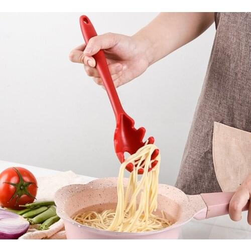 Practical Pasta Scoops 1/2/3/4 pcs Noodle Spoon Nonstick Cooking spoon Colander Noodle Spaghetti Ladle Slot Spoon Kitchen Gadget