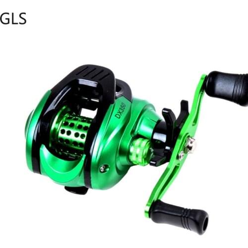 2021 New 8KG Max Drag Low Profile Baitcasting Fishing Reel Saltwater Freshwater Metal Spool Fishing Reel