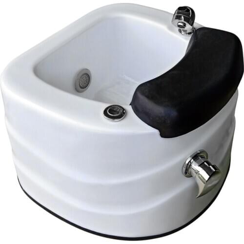 Manufacturers fiberglass foot bath spa equipment foot washing foot bath colorful lights surf massage home soaking basin