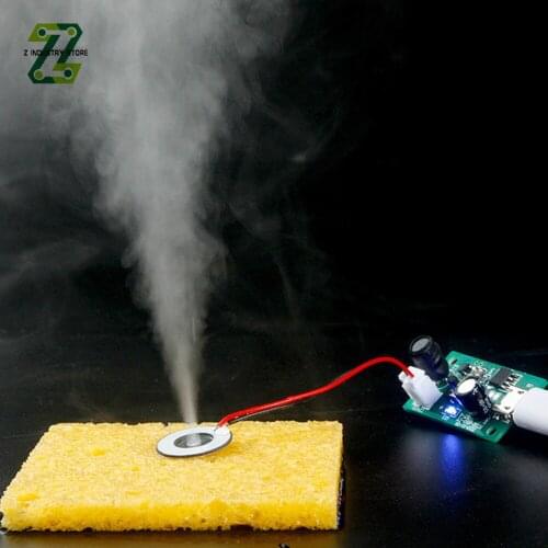 DC5V Micro USB Atomization Film Air Humidifier Driver Board Mist Maker Fogger Ultrasonic Discs Fine Low Power