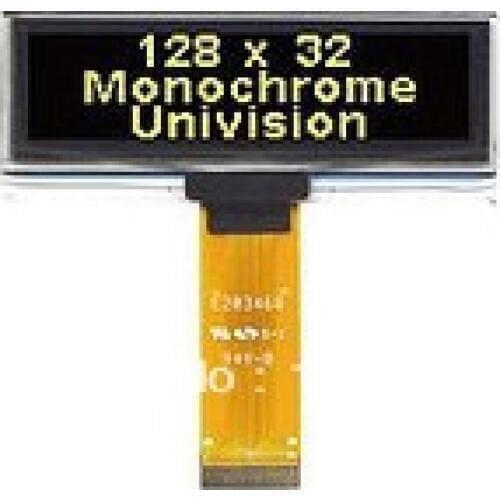 2.23" inch 128*32 12832 24Pins 24P Yellow Light Beads OLED Display Module UG-2832ASYCG01 x 20pcs