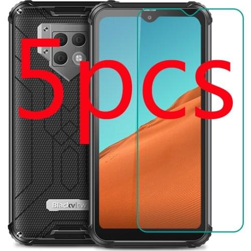 5PCS For Blackview BV9800 Pro Tempered Glass Safety Protective 9H ON BV9800Pro Screen Protector Film Cover Guard HD Shield