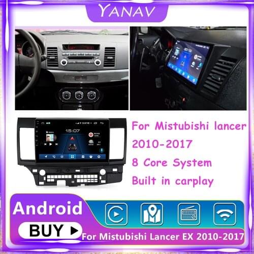 Auto Stereo For Mitsubishi Lancer EX 2010-2017 Car HD Screen Android GPS Navigation Multimedia Player Stereo Receiver Head Unit