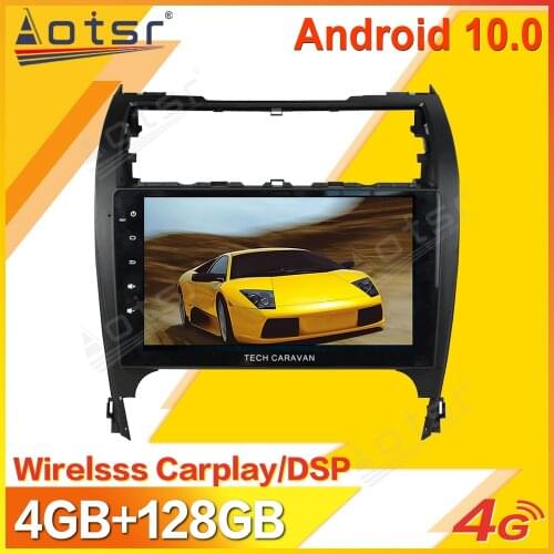 Android Car Multimedia Stereo Player For Toyota Camry 2012-2017 Tape Radio Recorder Video Auto GPS Navi Head Unit No 2Din 2 Din