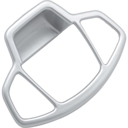 For Jeep Renegade 2016-2020 Chrome Hand Brake Handbrake Button Center Central Console Cover Trim Molding