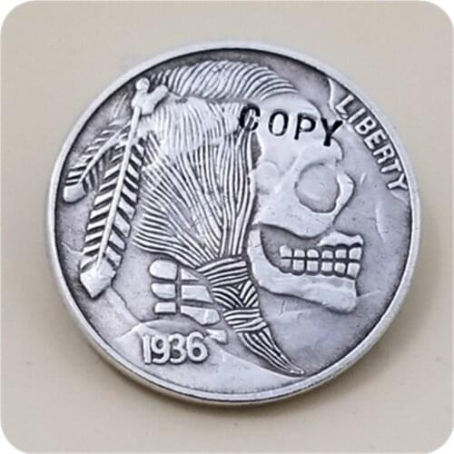 Hobo Nickel Coin_Type #19_1936-S BUFFALO NICKEL COIN