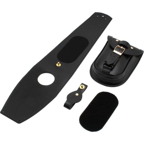 Leather Motorcycle Tank Bag Waterproof Black Motorbike Detachable Fuel Oil Tank Caps Cover Panel Bag for BMW R18 R 18