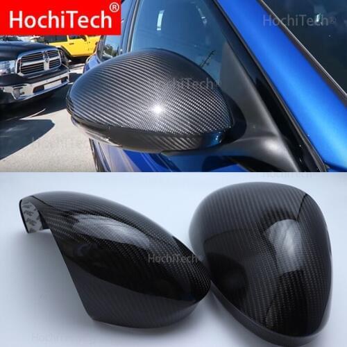 For Alfa Romeo Giulia 2015 2016 2017 2018 2019 carbon fiber rearview mirror cover true carbon fiber mirror cover