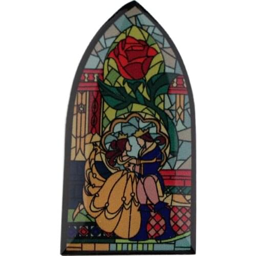 LT1138 Beauty and the Beast Print Collection Lapel Pin Badge Pins for Clothes backpacks Decoration Gifts Jewelry Accessories