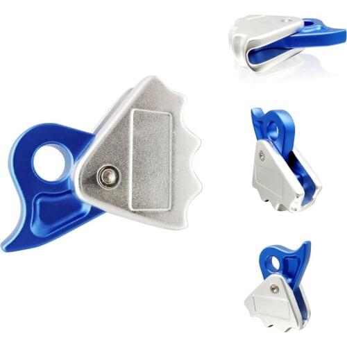 2021 New Climbing Rope Grab Outdoor Rope Grip Hand Accessories Rescue Belay ​Device Fall Arrest Clamp Portable Climbing Rigging