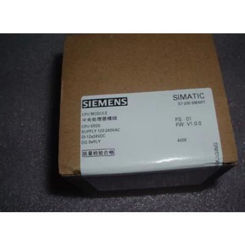 New Original 6ES7 288-1SR20-0AA0 SIMATIC S7-200SMART PLC, CPU SR20, AC/DC/RELAY, 12DI/8DO