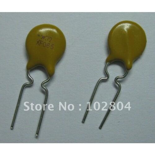 120 pcs 72V 0.65A PolySwitch New Radial Leaded PPTC Resettable Fuse