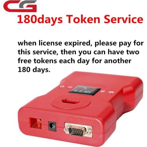 One Token or 180 Days Tokens For CGDI Prog MB Add Token Online Service CG Prog Programmer