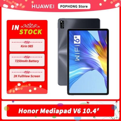 HUAWEI Honor Mediapad V6 10.4 inch Tablet PC 2K screen Kirin 985 Octa Core 5G Dual Model HONOR Tablet V6 10.4 WiFi 6
