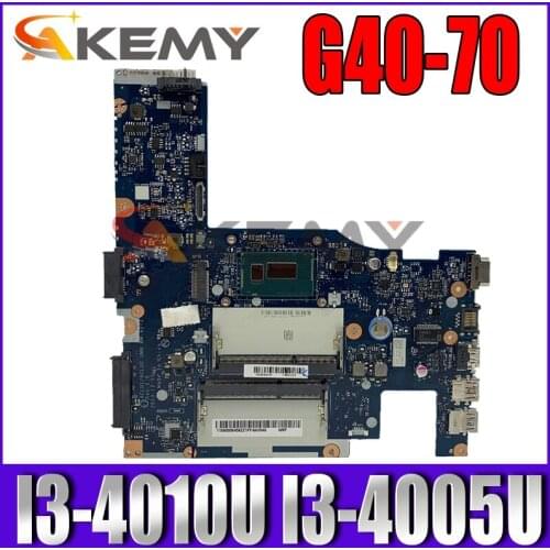 Applicable to G40-70 notebook motherboard UMA I3-4010U I3-4005U I3-4010U number NM-A272 FRU 90006469 90006464 900064715B20G36681
