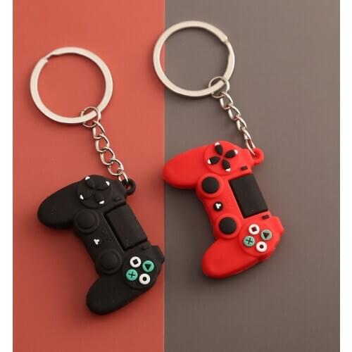 Simple TV Game Player KeyChain For Women Men Joystick Machine KeyChain Keyring Car Bag Key Holder Jewelry A793
