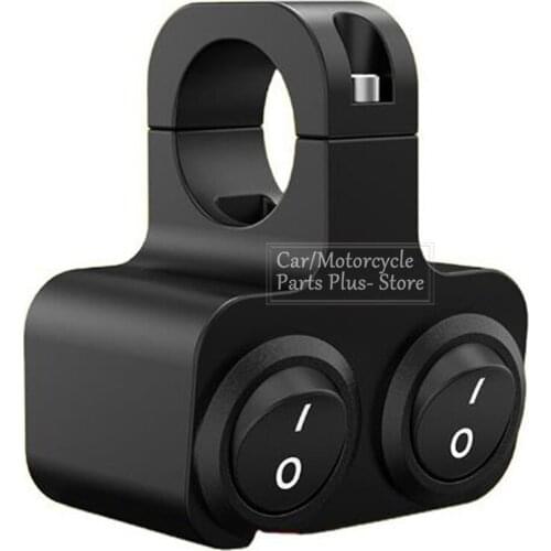 Motorcycle Bike Handlebar Headlight Fog Light Horn Dual Buttons Switchsteering Ignition Multi-function Switch