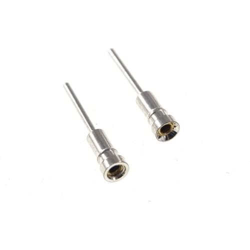 180pcs Hot Plug Hot Swap Socket For LED MX Switches Mechanical Keyboard Crystal Base Long Pin 9.7 mm Height Gold Nickel Plated