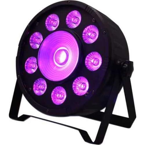 4pcs LED Fat Par 9X10W+1X30W Led Light RGB 3IN1 120W LED Stage Light DJ Light 7 DMX Led Par Party Disco DJ Light