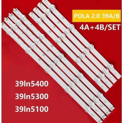 LED backlight bar forTV HC390DUN-VCFP1-21X 39LN5400 39LA6200 LG innotek POLA 2.0 POLA2.0 39"A/B type