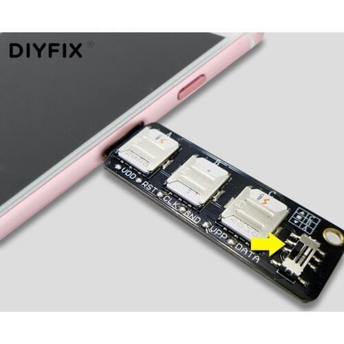 IP Universal Test Card for iPhone iPad 3 in 1 Android Signal Testing Tool Mobile Phone SIM Test Card Free Nano Cato