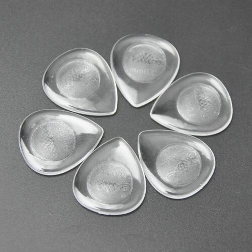 50pcs X-Heavy 3mm Teardrop Clear Guitar Picks Plectrums For Electric Guitar Jazz