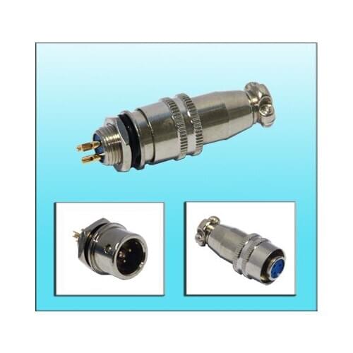 1pcs XS9 2pins 3pins 4pins 5pins 250V 3A 9mm Spring Quick Connector Aviation Plug Adapter