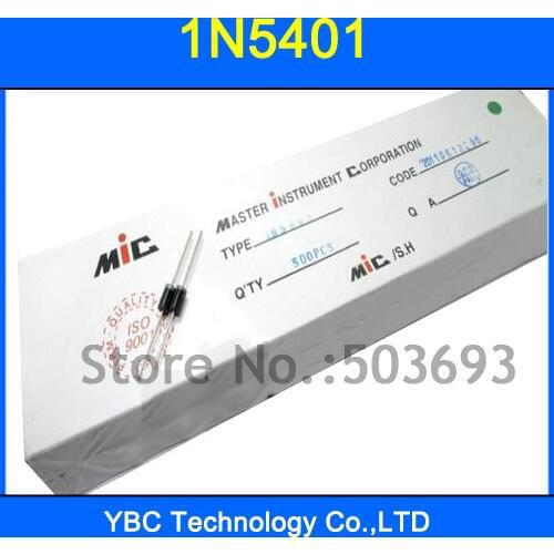 200pcs/lot 1N5401 IN5401 Diode Rectifier Bridge MIC New and Original