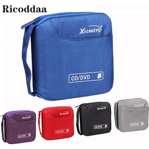 32 PCS Disc CD DVD Holder Case Storage Carry Case Organizer Sleeve Wallet Cover Bag Box CD DVD Holder Storage Cover