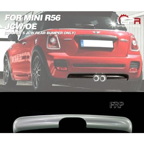 JCW Rear Bumper Diffuser For Mini R56 JCW OE FRP Unpainted Rear Diffuser (Cooper S JCW rear bumper only)