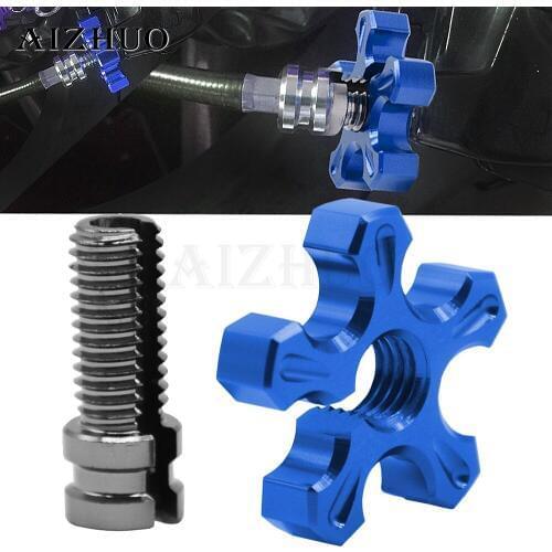 FOR YAMAHA XMAX 125/250/300/400 IRON MAX NMAX 125 R120 Motorcycle CNC Brake Clutch Cable Wire Adjustment Screw M10 M8*1.25