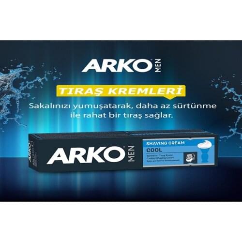 Arko Men Cool Shaving Cream 12'li Package 100 g
