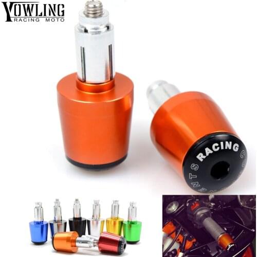 Hot Sale7/8 22mm Motorcycle Handle Bar Ends Motorcycle Accessories for For honda cb1300 cb400 CBR250R ducati 749 848 CBR250R