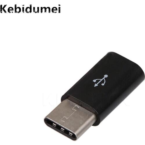 Kebidumei Mini USB-C USB 3.1 Male to Micro USB Female Converter Type C Adapter For Macbook Nokia N1/OnePlus 2/Letv One Pro Max