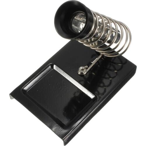 Multi Purpose Soldering Iron Support Stand Station with Metal Base