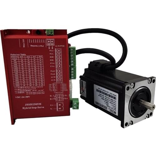 Red 57 closed-loop driver Set JSSD2505M + SSD257EC80E1 2.2NM New upgrade listed Woodworking Laser engraving machine