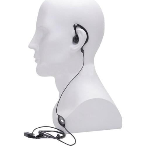 Earphone 11mm 2Pin Throat Acoustic Tube Earpiece Headset Microphone Headphones UV-5R Bodyguard Mic For Baofeng Covert Bf-88 Z6E6