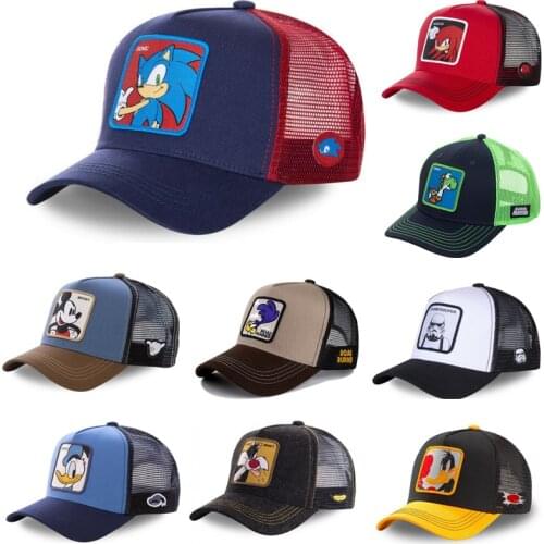 New Brand Anime Captain Tsubasa Snapback Cotton Baseball Cap Men Women Hip Hop Dad Mesh Hat Trucker Hat Dropshipping