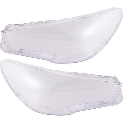 Car Front Headlight Clear Lens Cover Lampshade Shell Cover For-BMW F07 5 Series GT 520 528 530 535 550 2010-2017