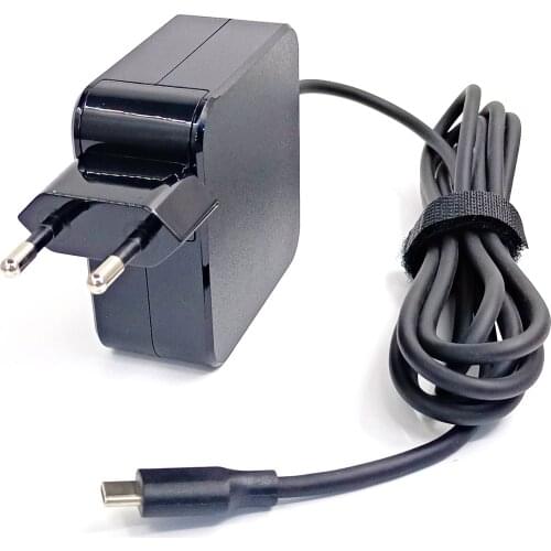 Universal Laptop Charger USB Type C Adapter 45W 20V 2.25A for Asus Lenovo Dell HP USB-C Laptop ADP-45EW A EU Plug