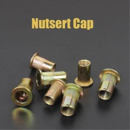 Rivet nut M3 M4 M5 M6 M8 M10 M12 Rivnut Stainless Steel Carbon Steel Flat Head Threaded Insert Nut Kit