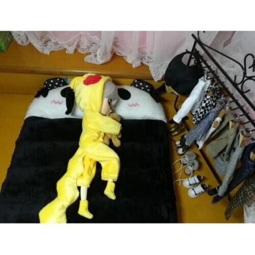 1/6 Fashion Dolls Accessories Mattress Bed for Blyth BJD Azone Dal Doll