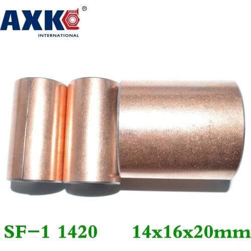 Axk 10pcs Sf-1 1420 14x16x20 Mm Self Lubricating Composite Bearing Bushing Sleeve Free Shipping Sf1