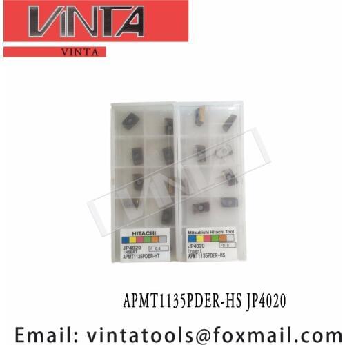 Free shipping high quality APMT1135PDER-HS JP4020 cnc carbide milling inserts