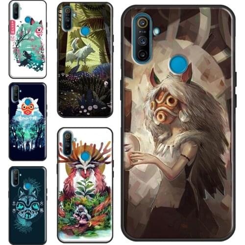 Princess Mononoke For OnePlus 9 8 Pro 7 Nord 9R 8T Case Cover For Realme 8 Pro 7 6 Q3 C3 C11 C15 C21 GT Neo